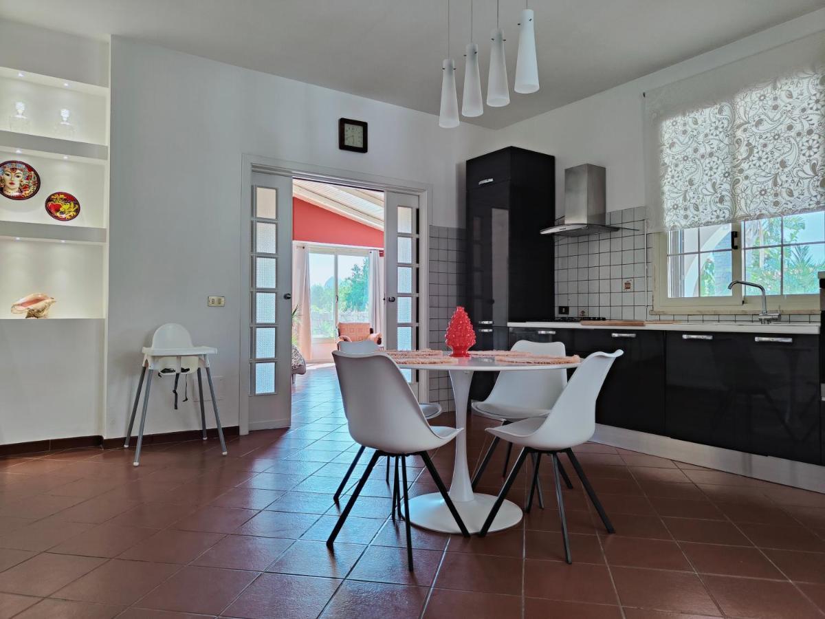 Villa Manzella Piscina Privata Cinisi Exteriér fotografie