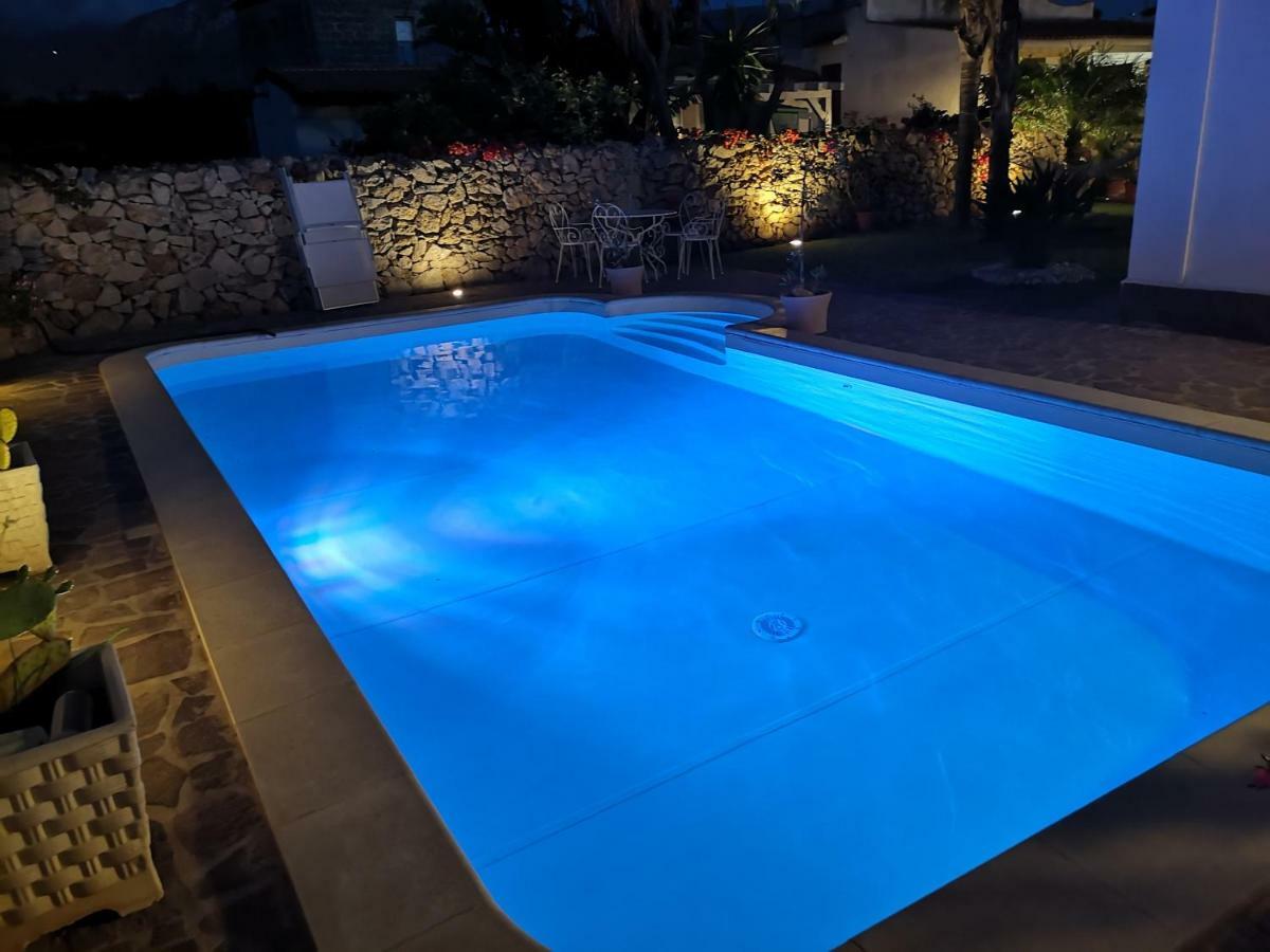 Villa Manzella Piscina Privata Cinisi Exteriér fotografie
